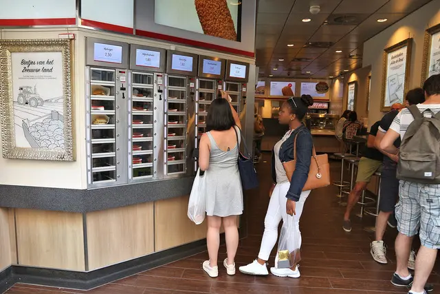 FEBO Snackbar in Amsterdam