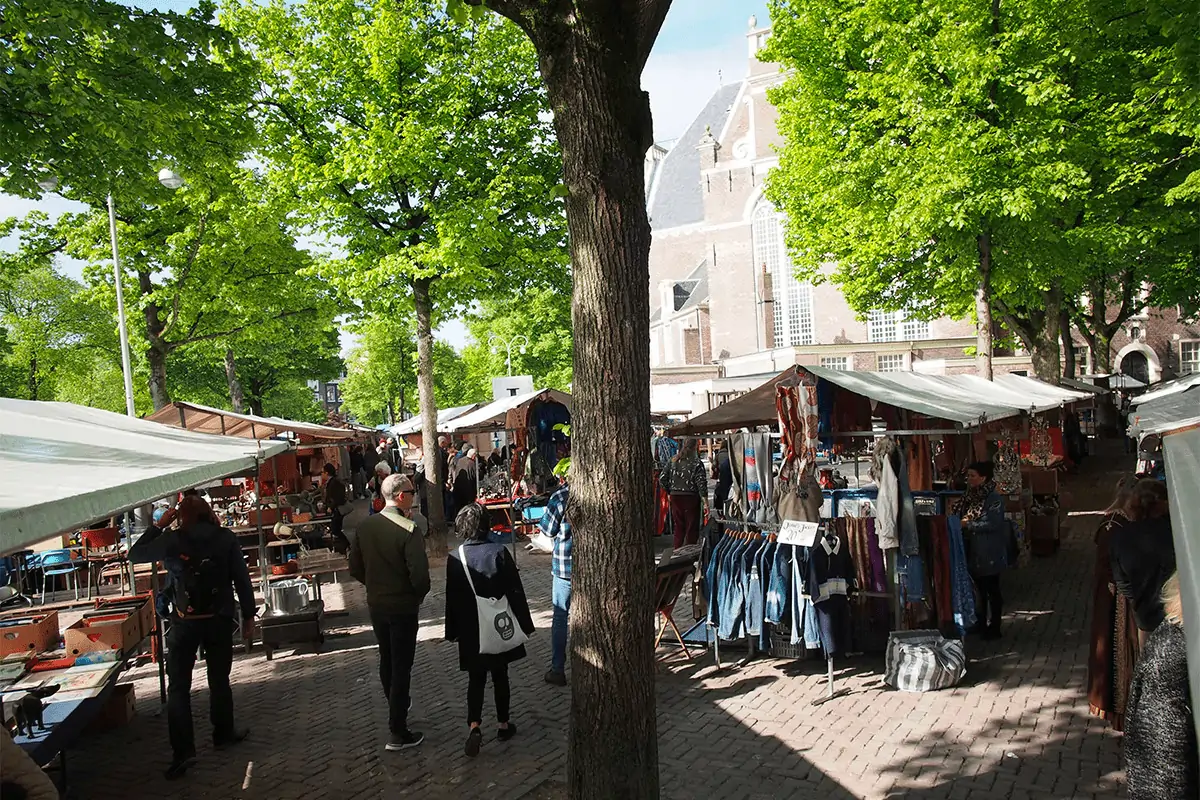 Biological market, Noordermarkt, Amsterdam