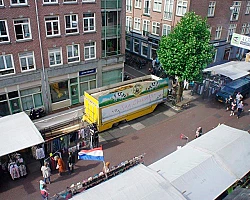 Public Market Overview other angle Albert Cuyp III B studio Amsterdam