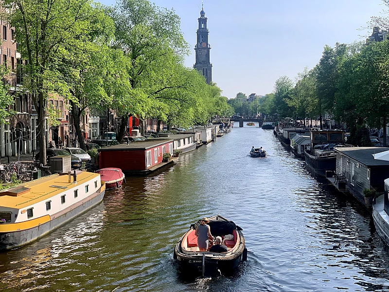 Canal View other angle Jordan Canal studio Amsterdam