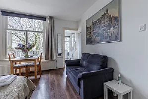 Living and Dining Area Albert Cuyp III A studio Amsterdam