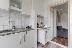 Kitchen Area Other Angle Albert Cuyp III A studio Amsterdam