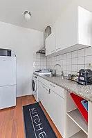 Kitchen Area Other Angle Albert Cuypstraat III B studio Amsterdam