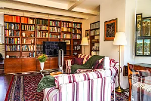 Living Area Other Angle The Balcony at Prinsen Canal apartment Amsterdam