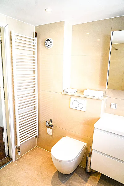 Toilet The Balcony at Prinsen Canal apartment Amsterdam