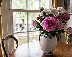 Decorative details Prinsen apartment Amsterdam