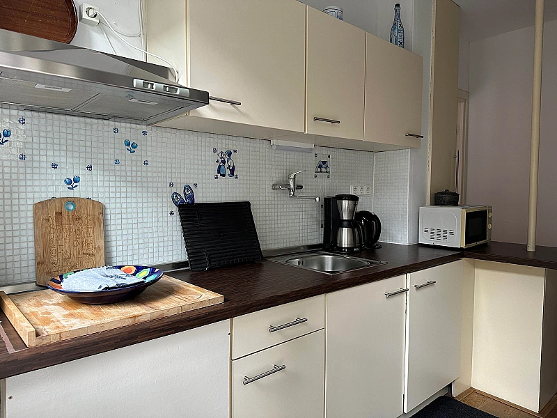 Kitchenette West City apartment Amsterdam