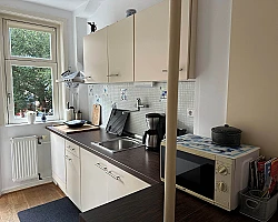 Kitchenette other angle West City apartment Amsterdam