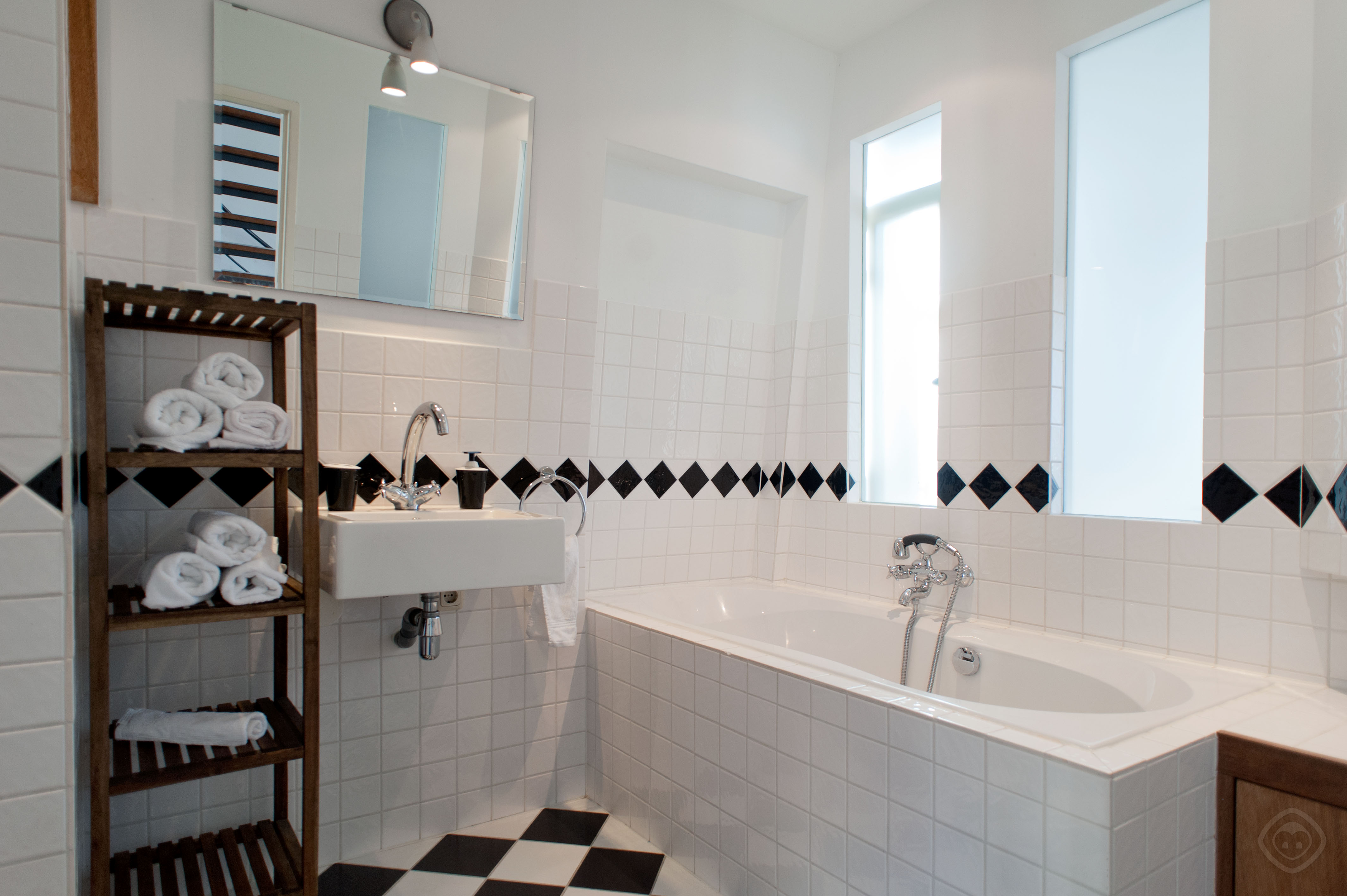 Bathroom Canal Holiday apartment Amsterdam