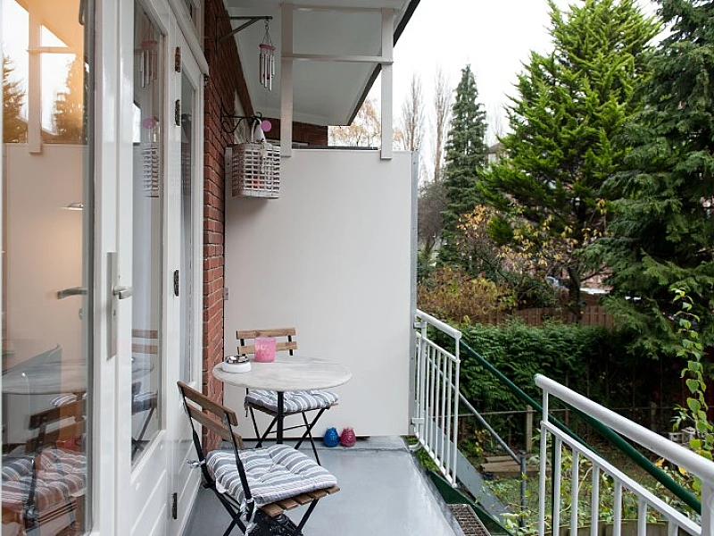 Balcony with Garden ViewWest City apartment Amsterdam