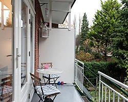 Balcony with Garden ViewWest City apartment Amsterdam