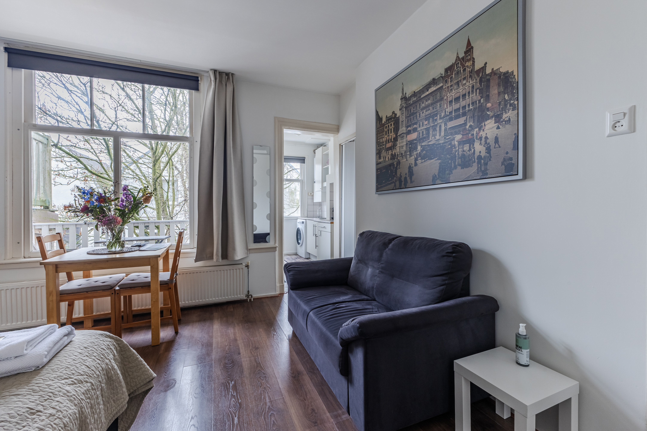 Living and Dining Area Albert Cuyp III A studio Amsterdam