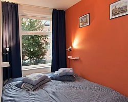 Bedroom West City apartment Amsterdam