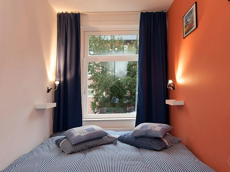 Bedroom Double Bed West City apartment Amsterdam