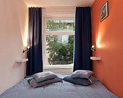 Bedroom Double Bed West City apartment Amsterdam