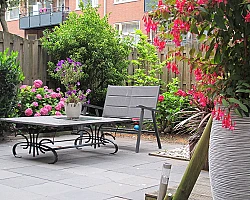 Garden Other angle 1 West City apartment Amsterdam