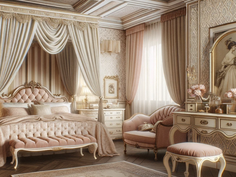 Comfortable bedroom with quality bedding