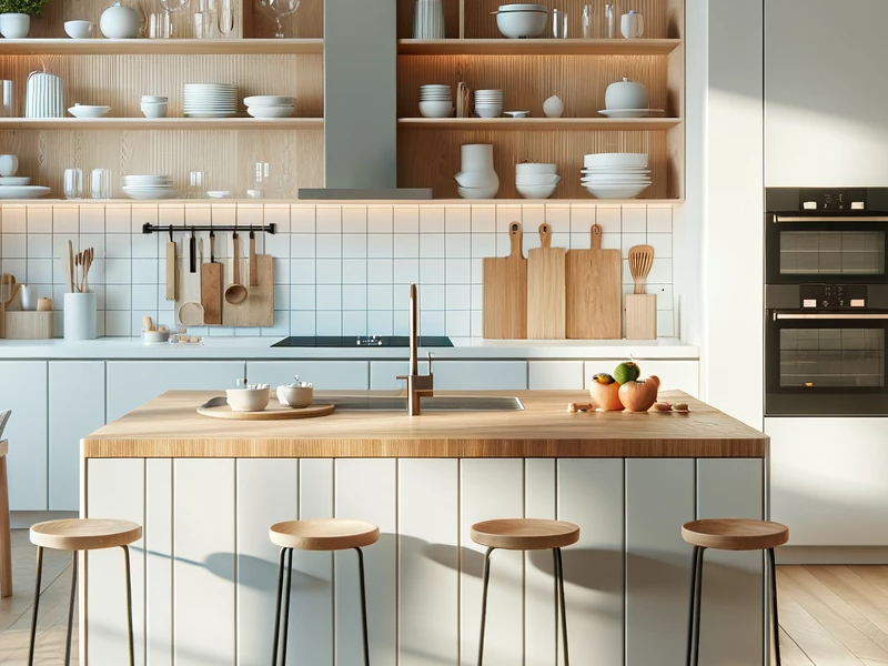 Fully equipped kitchen