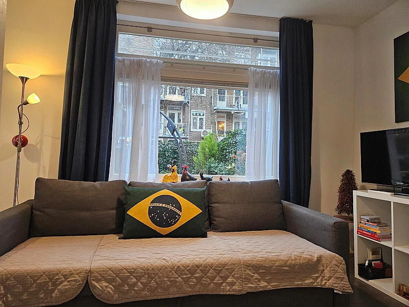 Living area Brazil apartment Amsterdam