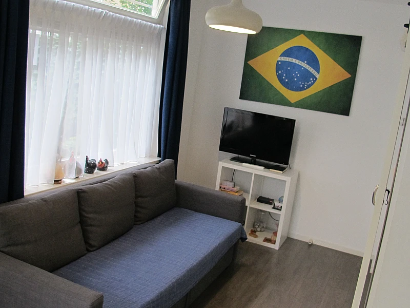 Living area other angle Brazil apartment Amsterdam