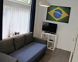 Living area other angle Brazil apartment Amsterdam